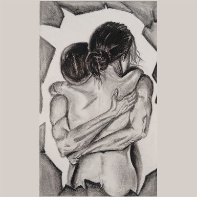 Love hand-drawn artwork