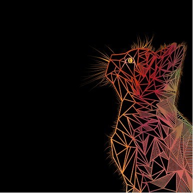 Meowow digital illustration