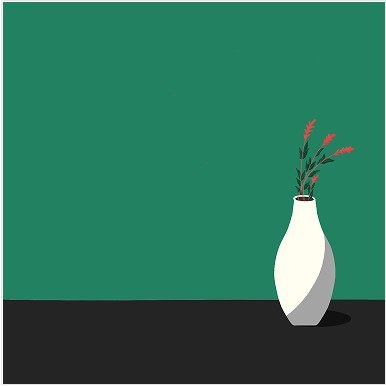 The Vase digital illustration