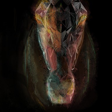 War Horse digital illustration