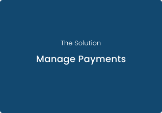 The solution — unified manage payment screen