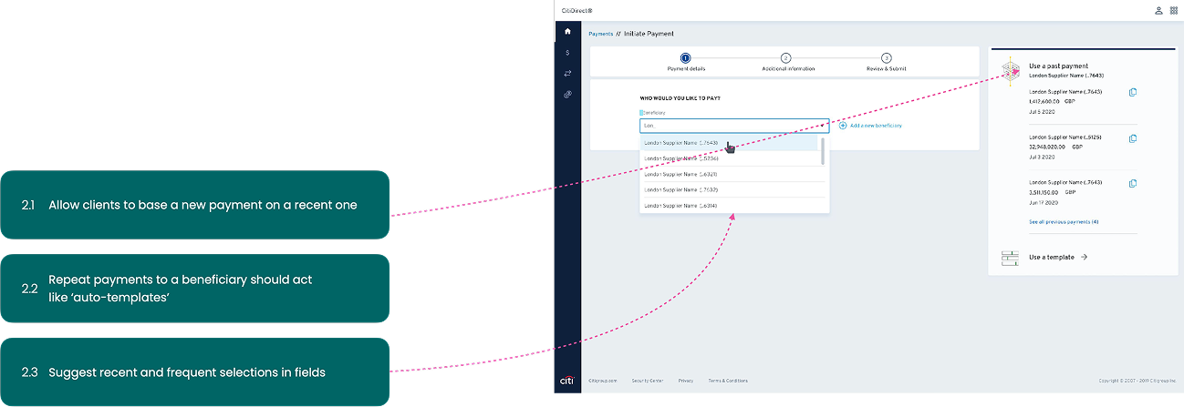 Make repeat payments simple