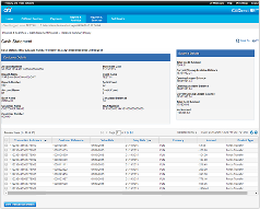 Legacy payment inquiries screen