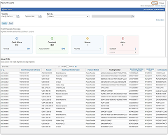 Legacy payment insights screen