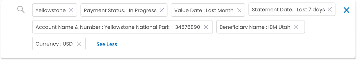 Search design screen 4